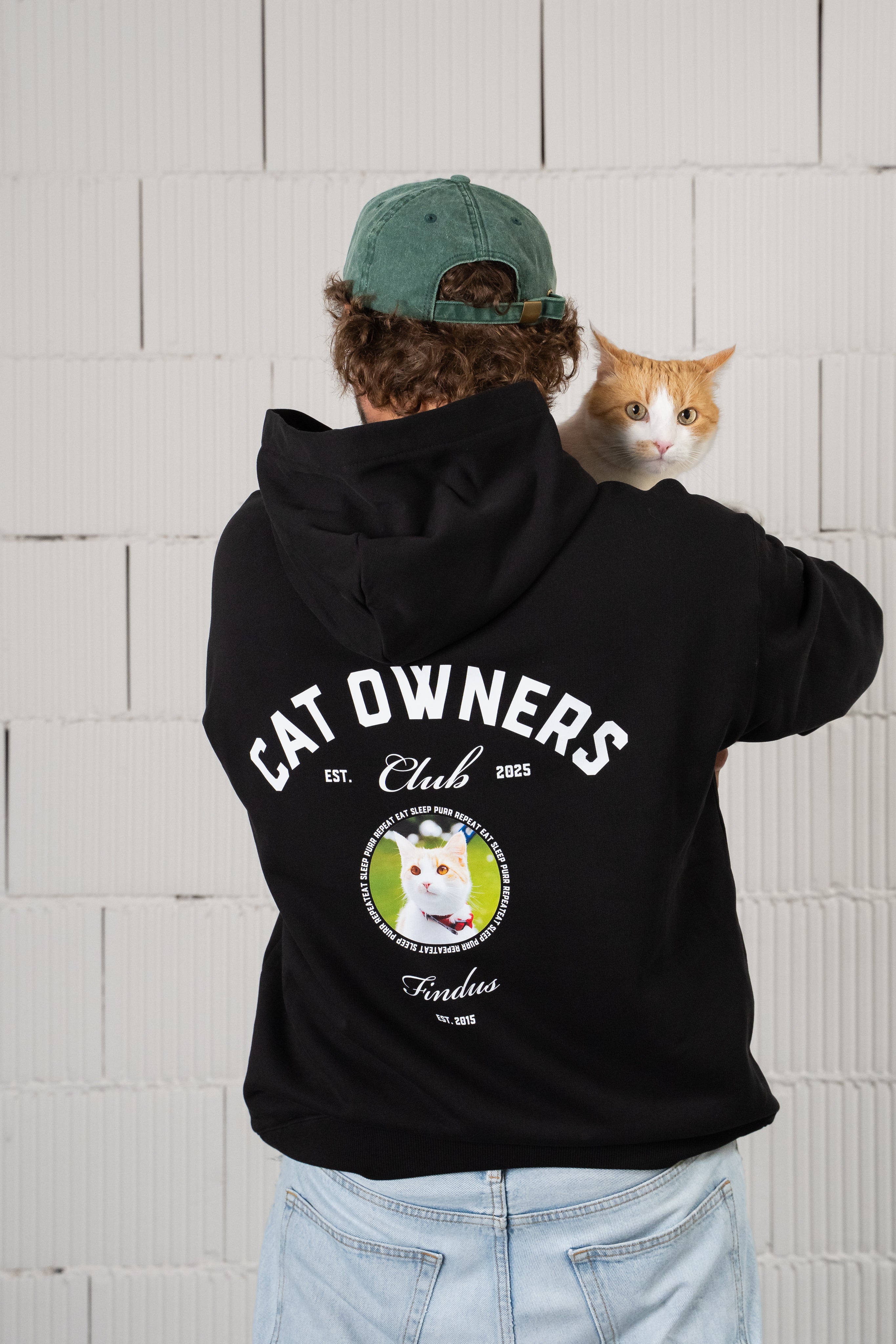 Premium Cat Owners Hoodie Men
