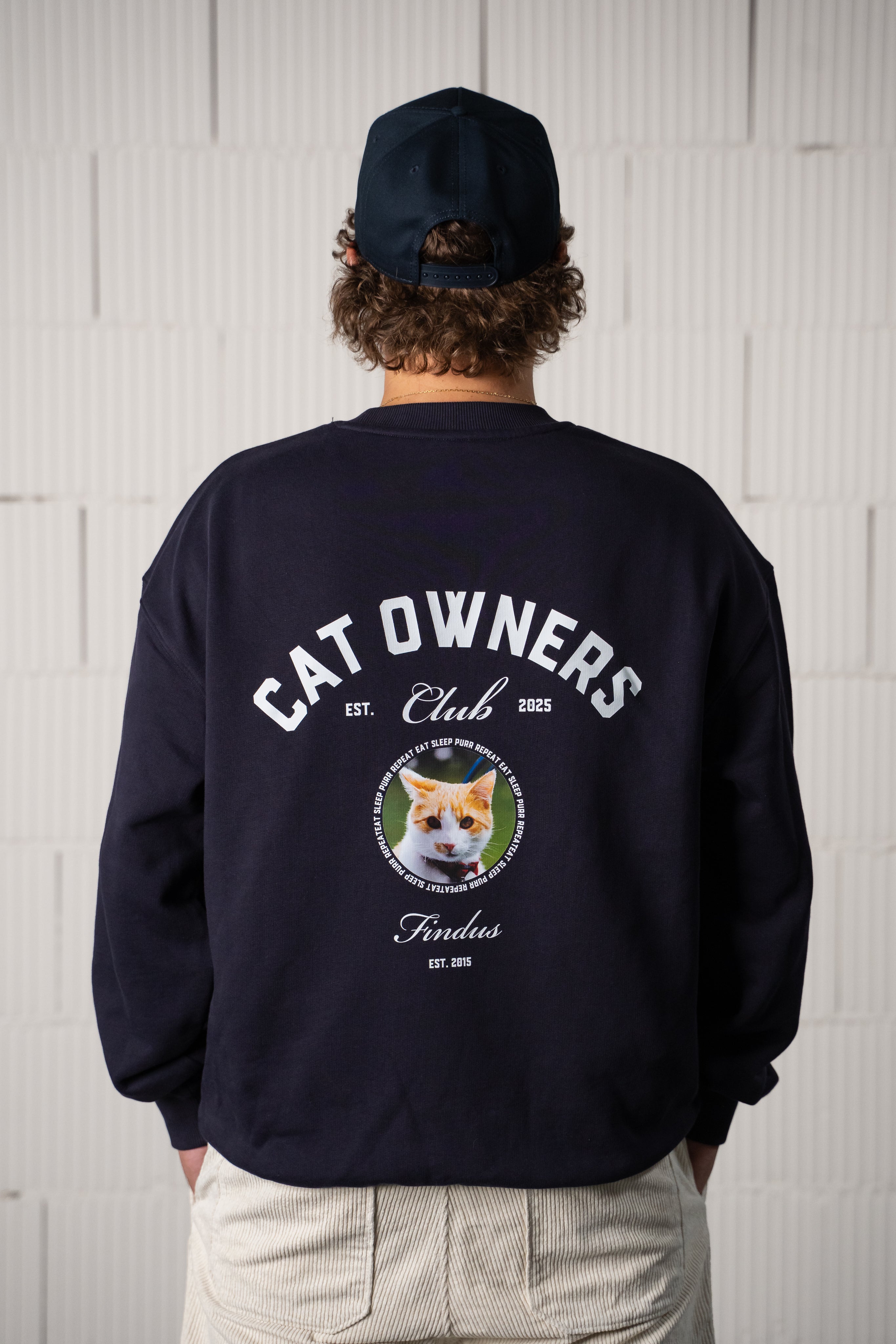Cat Owners Crewneck Men